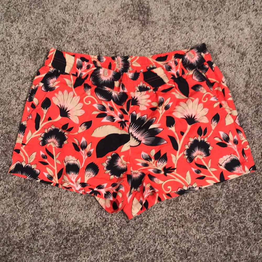 J. Crew Factory Floral Boardwalk Pull on Shorts